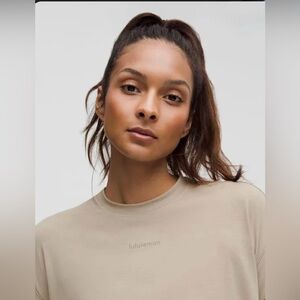 lululemon athletica Long Sleeve Tee - Beige